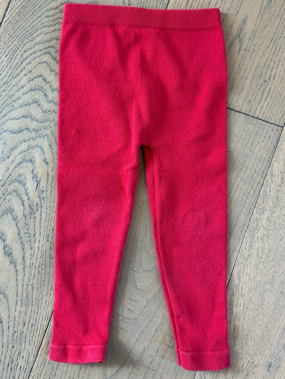 Silky Toes Baby Toddler Seamless Leggings 18–24M Red